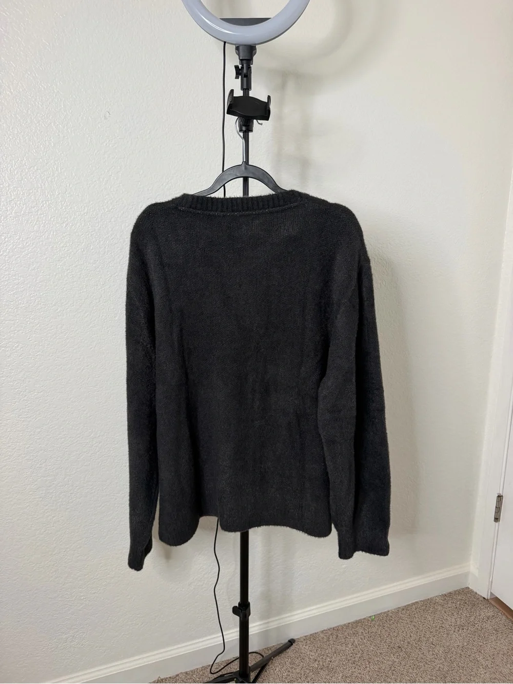 Nike Jordan Flight Heritage Knit Sweater Size large